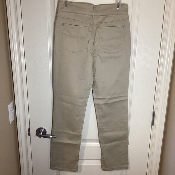 2016 by Parasuco Women's Stretchy Pants Size 10 Straight Leg Casual Pull-on - Picture 4 of 7